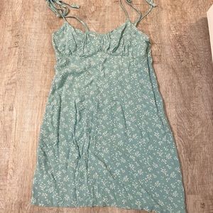 PacSun LA Hearts Floral Tie Strap Mini Dress Size S